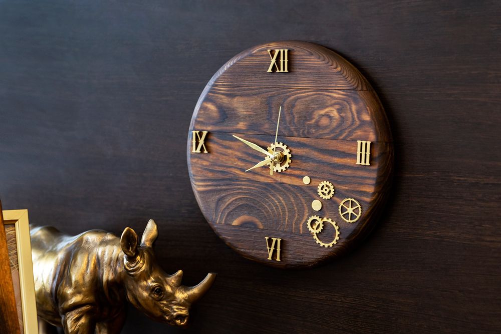 Заготовка деревянная Часы круглые, сосна, ⌀25 см, КР-25 Mr.Carving