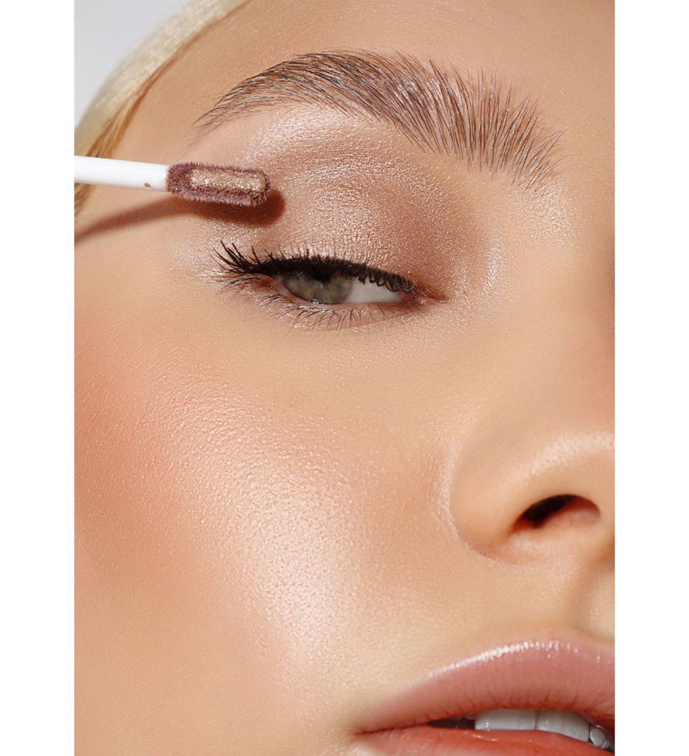 LuxVisage Жидкие тени для век "SATIN NUDE" тон 206 телесно-коричневый 3,5 мл