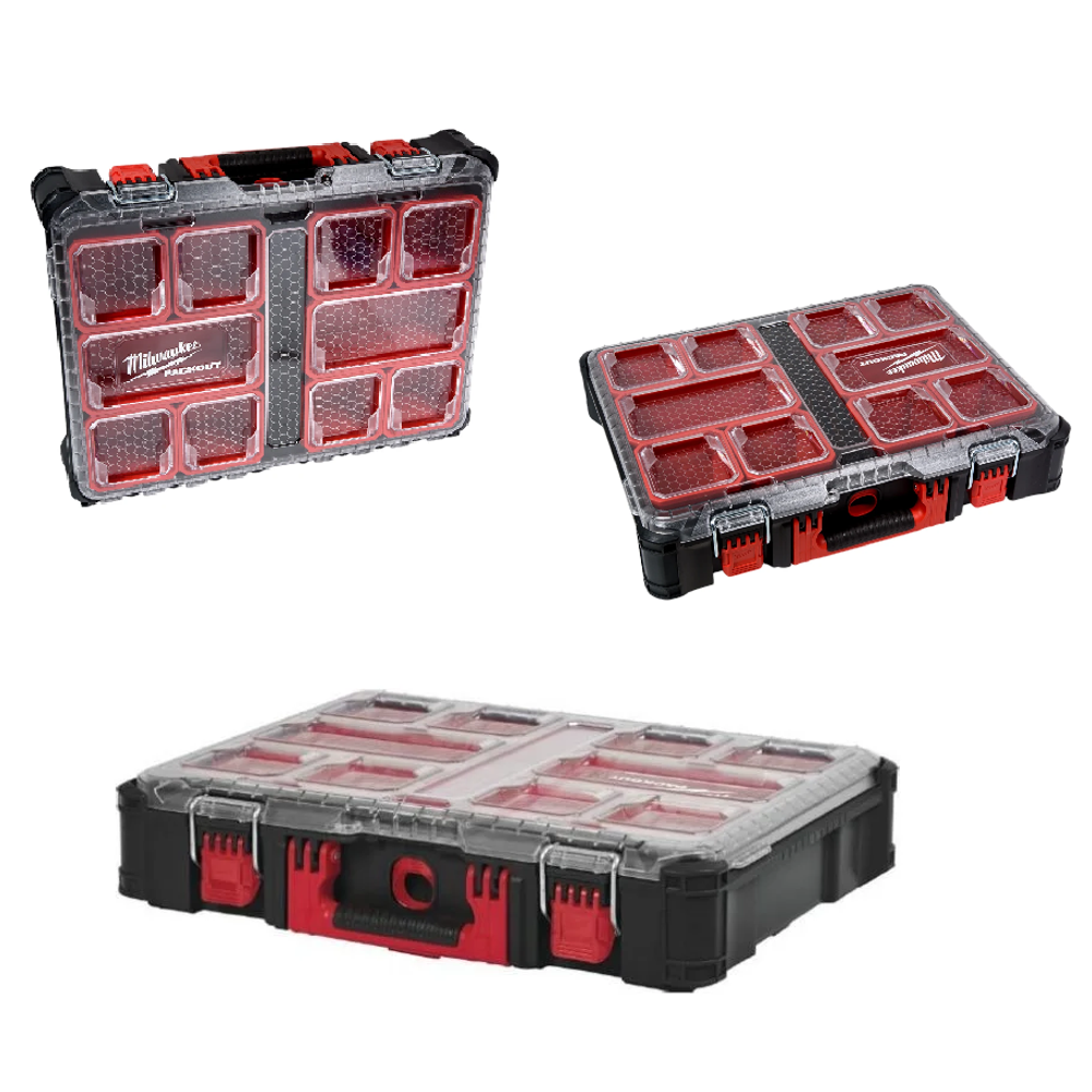 Новинка! Органайзер Milwaukee PACKOUT 10 емкостей для хранения 4932464082