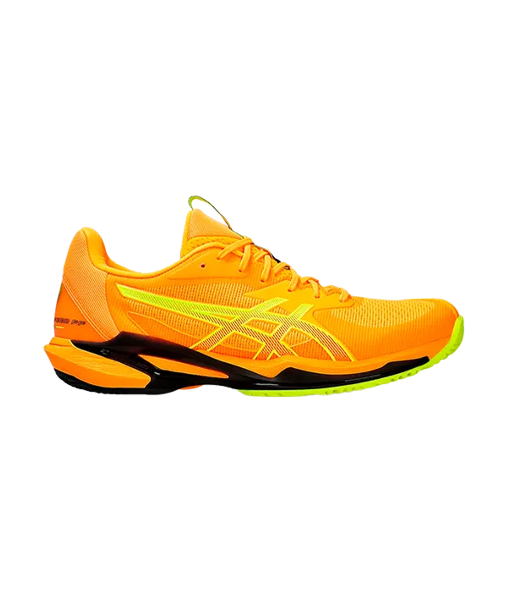Asics Solution Speed FF 3 Padel Satadium оранжевые-безопасные желтые кроссовки