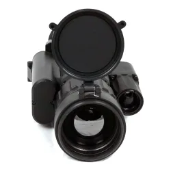 Тепловизионный прицел FORTUNA General 2 50L3 R LRF 1500/ Фортуна Генерал 2 50Л 3 Р ЛРФ - объектив с открытой крышкой