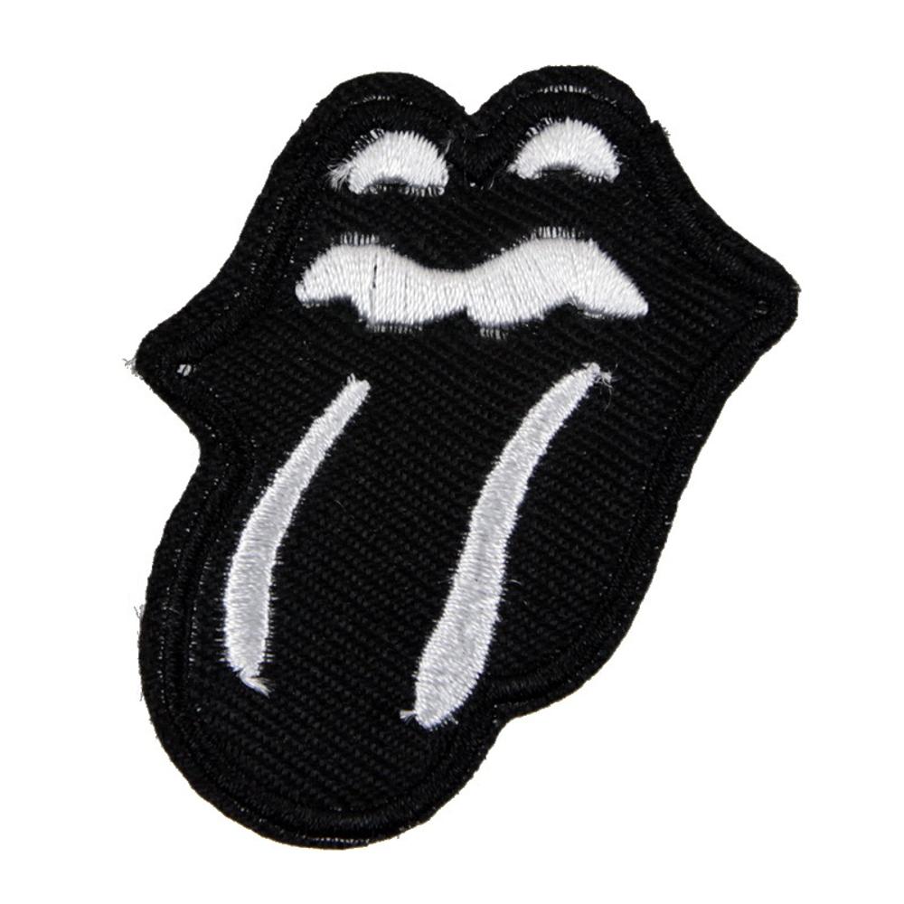 Нашивка The Rolling Stones (ч/б)