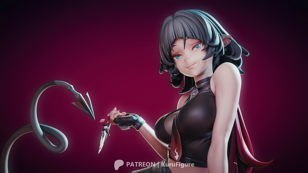 Jane Doe Zenless Zone Zero ZZZ Фигурка