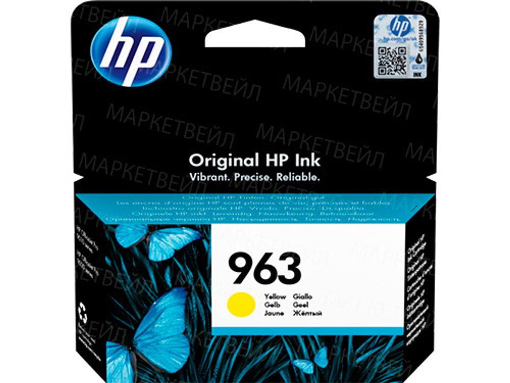 Картридж HP 963 (3JA25AE) для OfficeJet 9010/9013/9014/9015 желтый (0.7K) Картридж HP 963 (3JA25AE) для OfficeJet 9010/9013/9014/9015 желтый (0.7K)