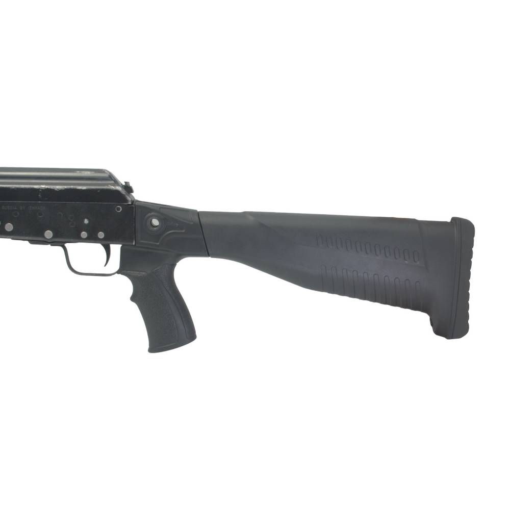Пластиковый приклад на Сайгу 12, DLG Tactical. Черный