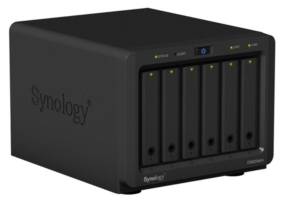 Сетевой накопитель Synology  DS620slim