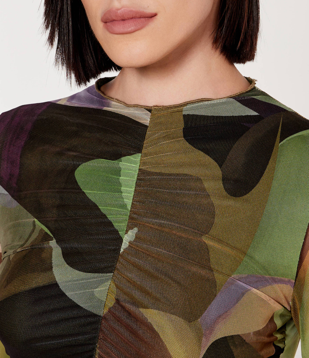Платье Desigual x M. Christian Lacroix Desigual - зеленый(24WWVK36)