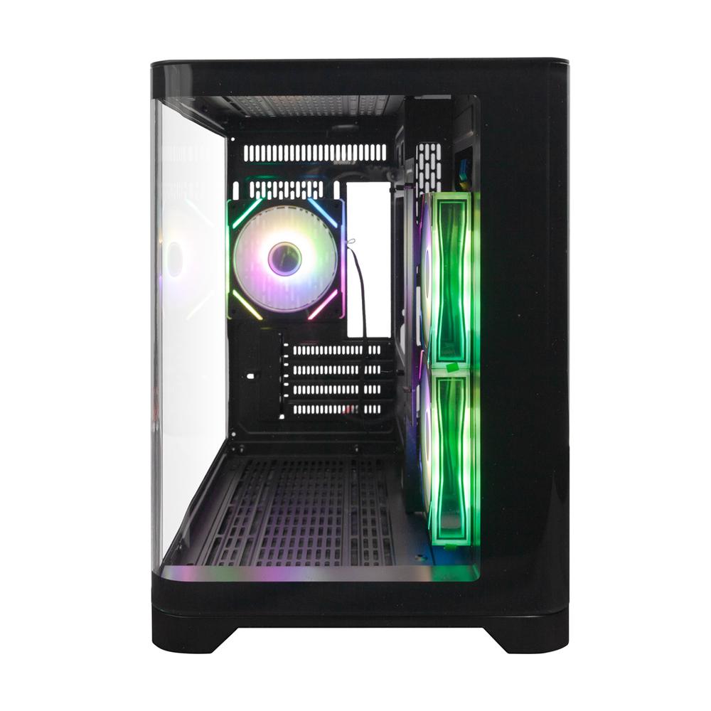 Компьютерный корпус 1STPLAYER UV5 BLACK без Б/П