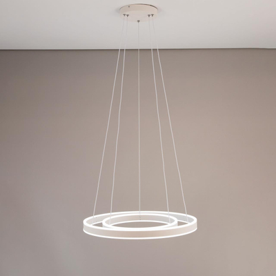 Citilux Дуэт CL719640 LED Люстра подвесная с пультом Белая