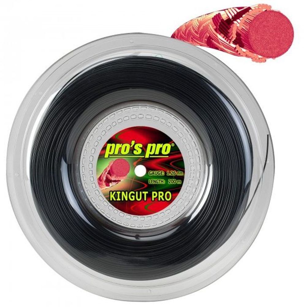 Теннисные струны Pro's Pro Kingut Pro (200m) - черный