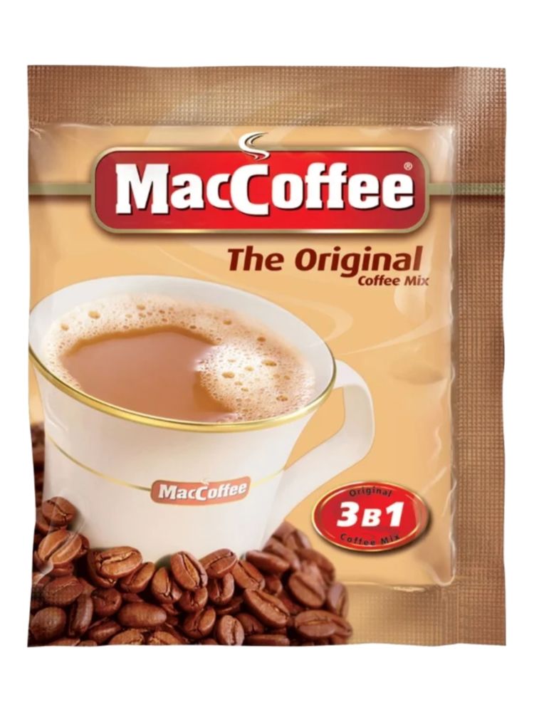 Растворимый кофе MacCoffee The Original 3 в 1 25 пак