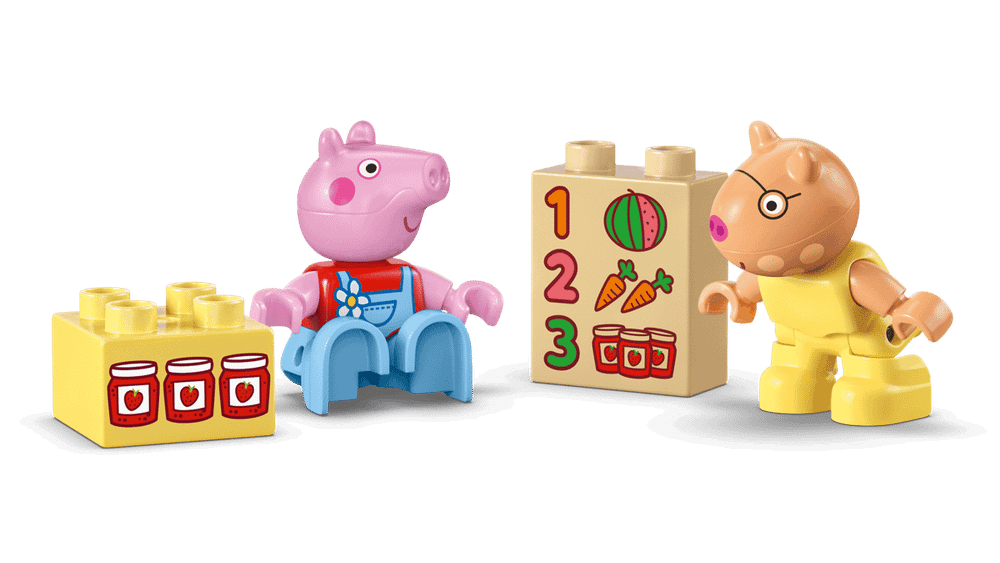 Конструктор LEGO Duplo 10468 Peppa Pig: Tractor and Market