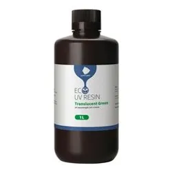 Фотография — Фотополимер Anycubic Plant-based, полупрозрачный зеленый (1 кг)
