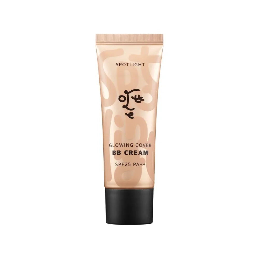 Ottie Увлажняющий ВВ-крем с защитой SPF - Spotlight Glowing Cover BB Cream SPF25 PA++, 40мл.
