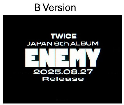 Альбом TWICE - ENEMY Japan 6th Album LIMITED Edition B Version