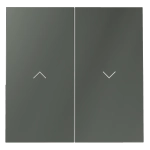 Клавиши для выключателя жалюзи, (титан) Voltum S70 VLS002506