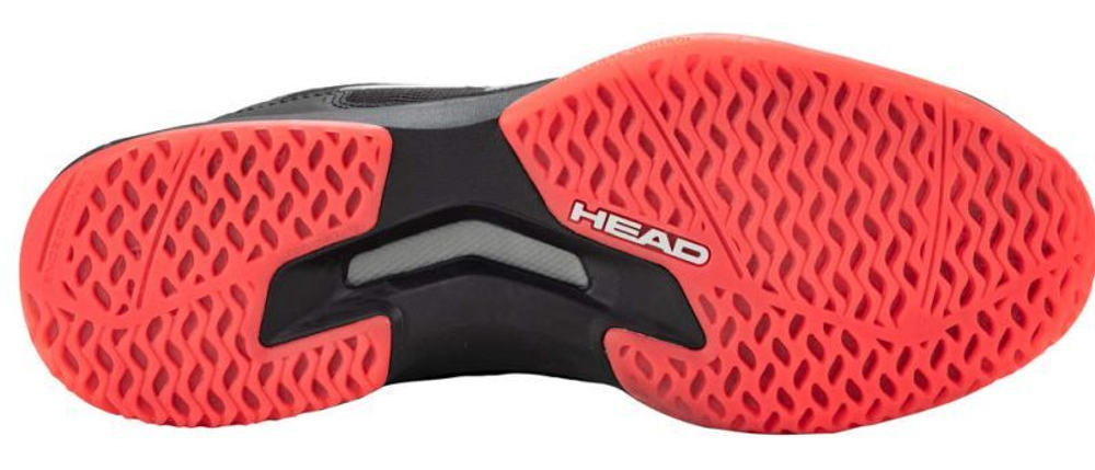 Мужские кроссовки для бадминтона/сквоша Head Sprint Team 3.5 Indoor - black/coral