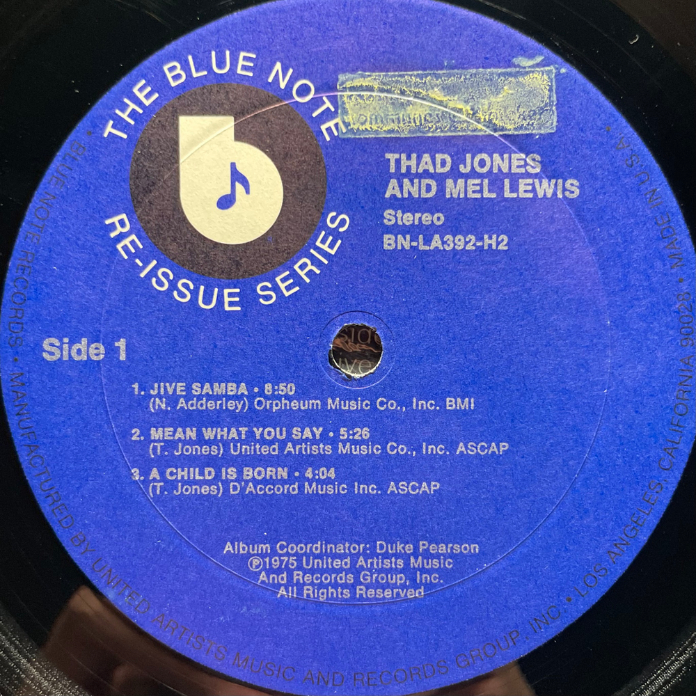 Thad Jones / Mel Lewis – Thad Jones / Mel Lewis 2LP (США 1975г.)
