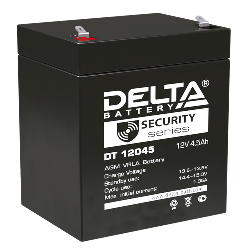 Аккумулятор DELTA DT 12045 - AGM ( 12В / 4,5Ач )