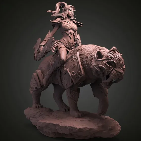 Tyrande Ashalah Rider - World of Warcraft