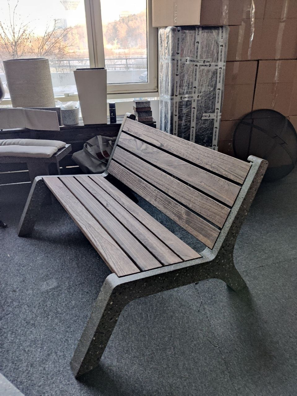 Кресло для костровой зоны ФОРМА Макси (Concretika)