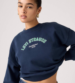 Толстовка женская LEVI'S GR VINTAGE BOXY CREW SWEATSHIRT