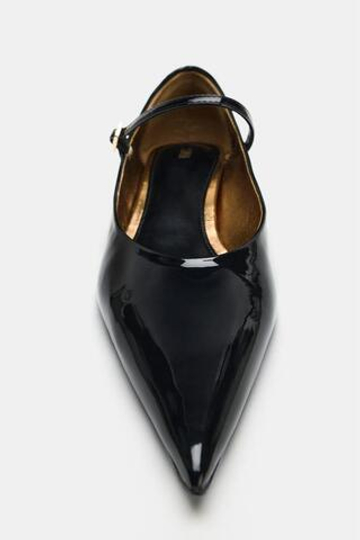 ZARA ТУФЛИ НА КАБЛУКЕ KITTEN ZW COLLECTIONЙ, ЧЕРНЫЙ