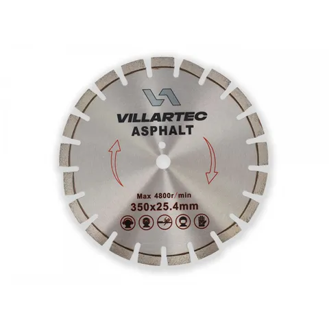 Диск алмазный отрезной по асфальту VILLARTEC 30/40, 257304000002