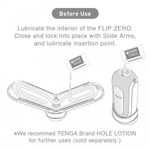 Мастурбатор Tenga Flip Zero Gravity белый