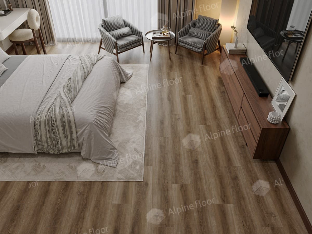 Ламинат Alpine Floor Aura 1218x198 8 мм Дуб Болонья 2.4116 м2