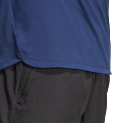 Мужское теннисное поло adidas Designed For Training T-Shirt Men - Dark Blue