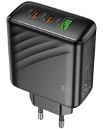 Сетевое зар. устр. Hoco CS26A 1USB3.0/2C 45W черное