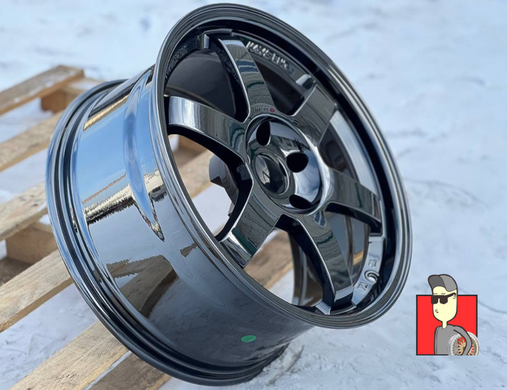 Комплект дисков Rays TE37 18x8.5 et42 5x114.3