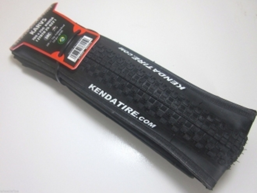 Покрышка KENDA KARVS K-905A Black 700x25C, чёрная, кевлар, антипрокол, прочная, 125 psi, 322г