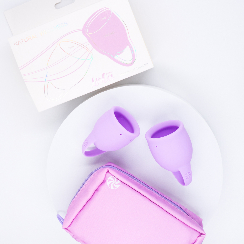 Набор менструальных чаш Natural Wellness Orchid