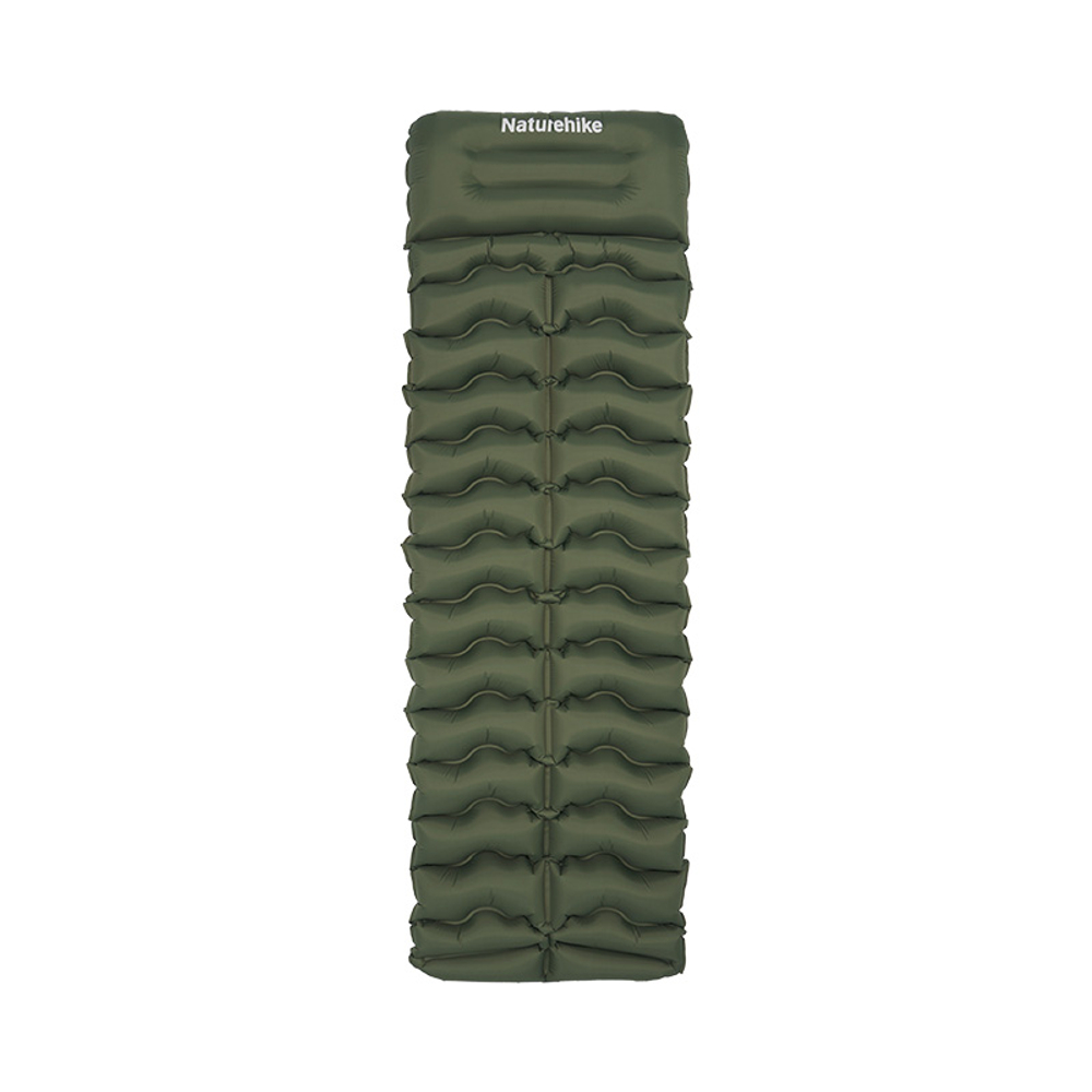 Коврик надувной Naturehike FC01 200х60х9,5 см, с подушкой