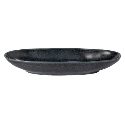 Тарелка Costa Nova Livia Matte Black lna411-vc7242