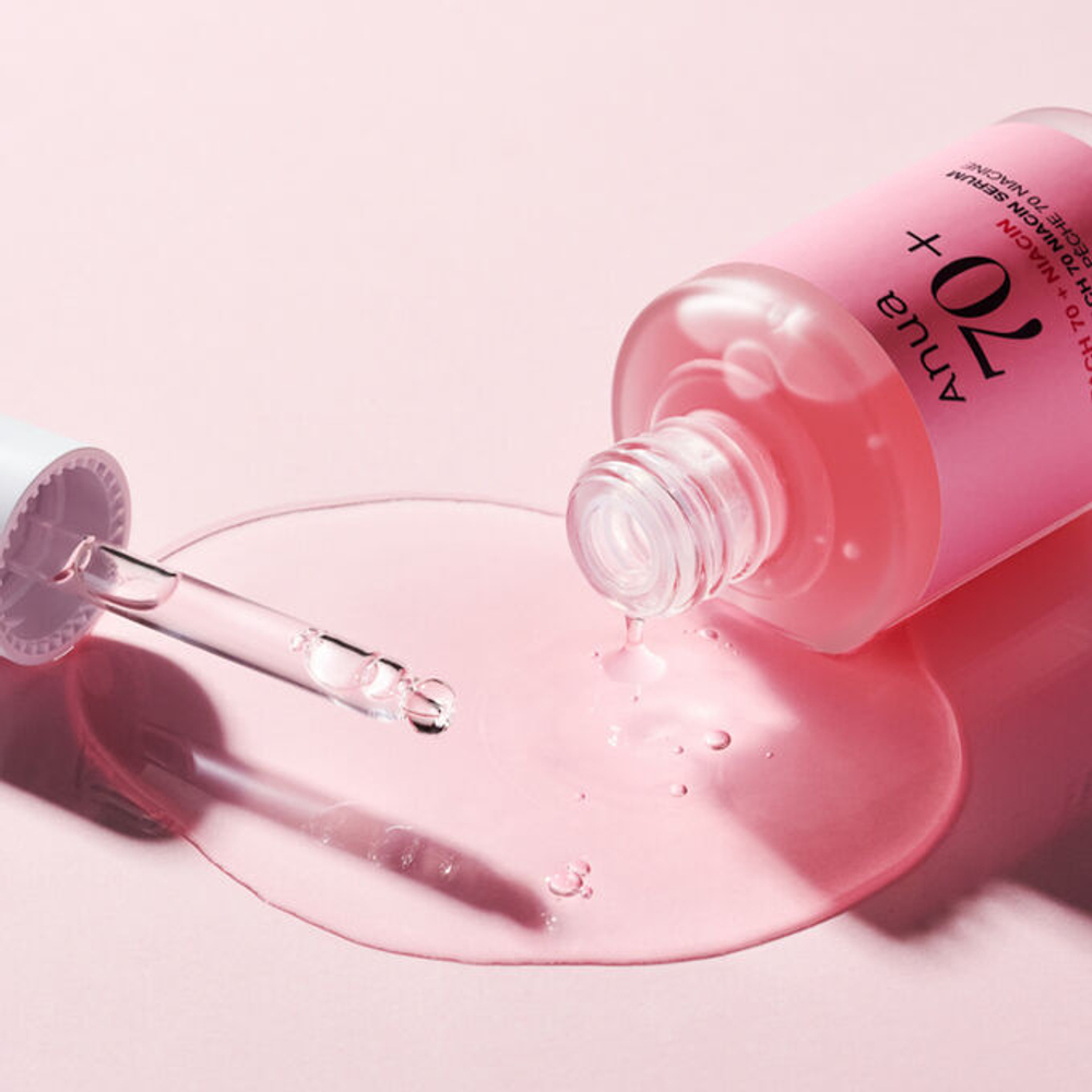 Сыворотка с персиком для гладкой и сияющей кожи Anua Peach 70 Niacin Serum, 30мл