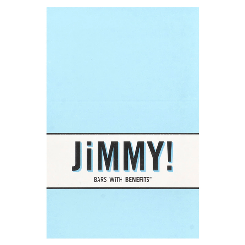 JiMMY!, Bars With Benefits™, протеиновый батончик, мятное печенье и крем, 12 батончиков по 58 г (2,05 унции)
