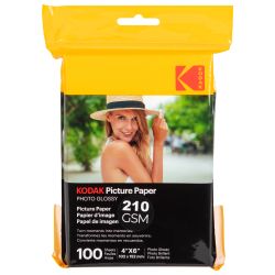 Фотобумага Kodak 668102 для струйной печати CC Paper 210 gsm 4x6 Glossy 100 листов | Kodak