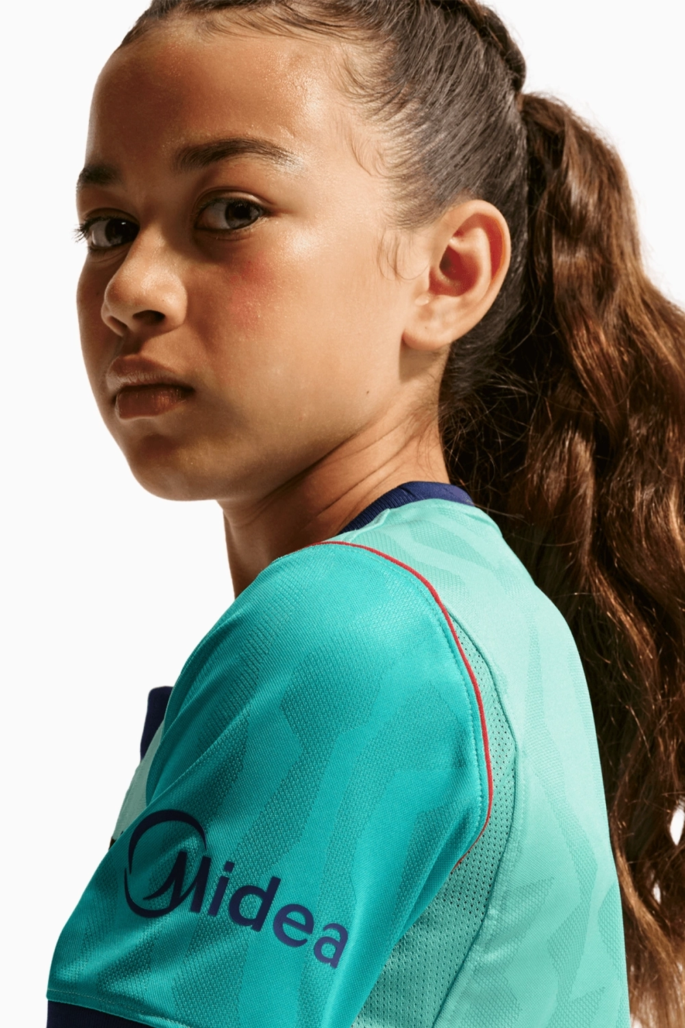 Футболка Nike FC Barcelona 26/27 3rd Stadium Junior - бирюзовый
