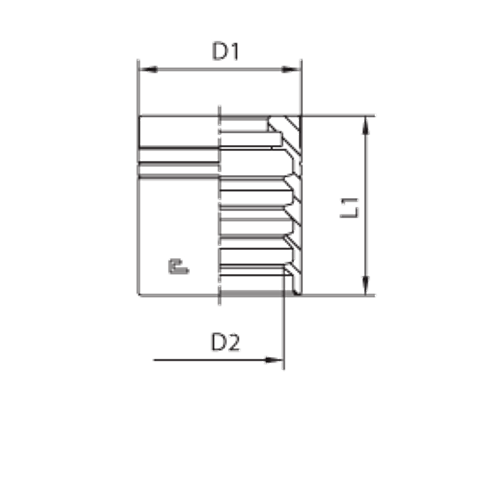 Муфта DN 05 2SN