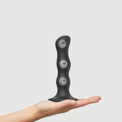 Фаллоимитатор Strap-On-Me Dildo Geisha Ball черный M, 16,5 см