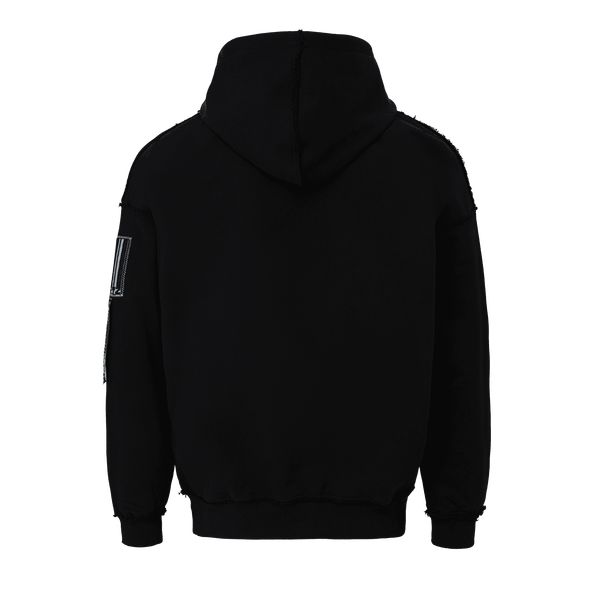 Худи Sequence Black Distressed черный - фото 9