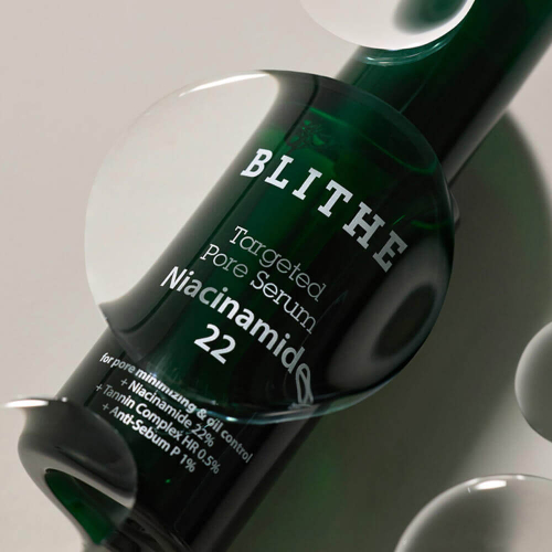 Blithe Сыворотка для сужения пор с ниацинамидом 22%- Targeted Pore Serum Niacinamide, 30мл