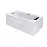 Ванна акриловая Sureste 160х70см с отверстиями для ручек без ножек Roca ZRU9302787