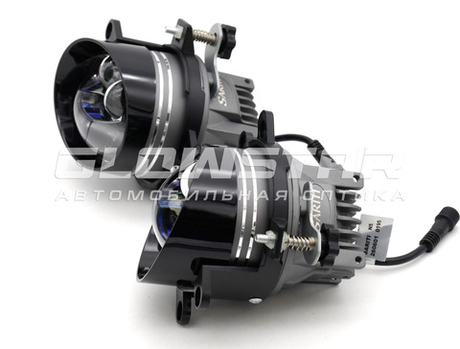 Светодиодные ПТФ Sariti N5 Blue Lens, 3.0 дюйма, 12V, 45/76W, 6000K, крепление Toyota/Lexus (комплект, 2шт)