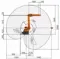 Резец к ТВР-30 для внешней фаски 30°, 6x22 мм, ступенчатый, арт. 2B-0622S-30