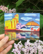 Открытка (художник Наталья Покровская)