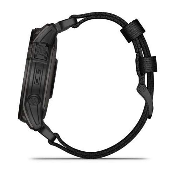 Умные часы Garmin Tactix 7 Amoled edition, черный нейлоновый ремешок